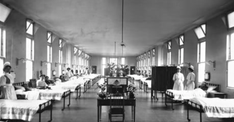 1910年伦敦医院