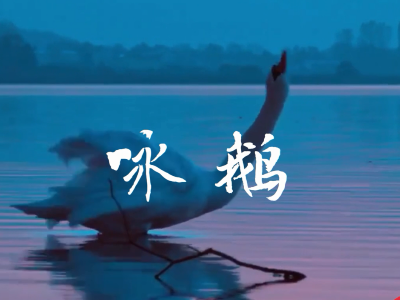 （视频）唱着歌儿学古诗--咏鹅