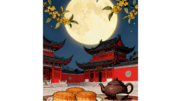 月饼：一枚圆酥里的千年月光